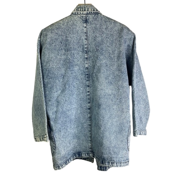 Vintage JenJen Women’s Oversized Bedazzled Jean Jacket - Picture 4 of 4